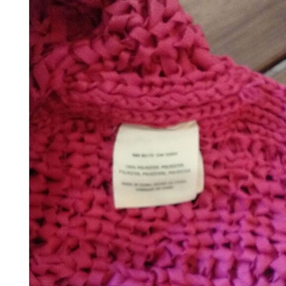 Moth Netted sleeveless top Small Pink Boho Feminine Cottagecore Y2k - Picture 7 of 8